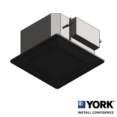 Image for YORK® VRF Mini-Cassette Indoor Unit Variable Refrigerant Flow