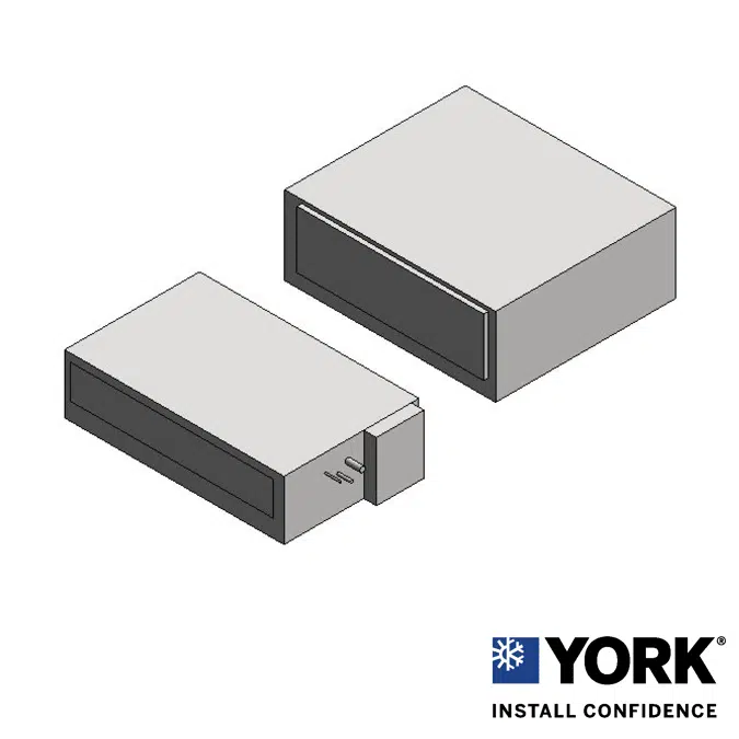 YORK® VRF Ducted High Static Indoor Unit Variable Refrigerant Flow