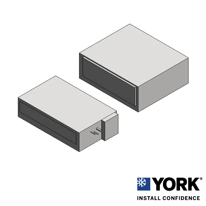 Объекты BIM - Скачать Бесплатно! YORK® VRF Ducted High Static.