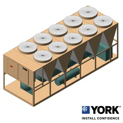 imazhi i YORK® YVFA Air-Cooled Screw Chiller, 115 ton to 380 ton