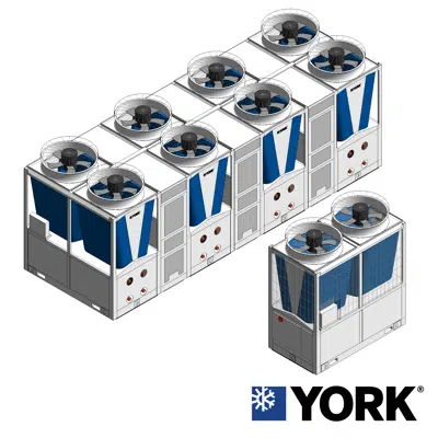 YORK® YMAE Air-to-Water Inverter Scroll Heat Pumps 이미지