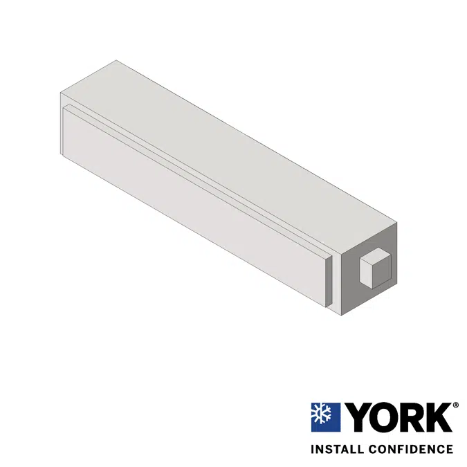 YORK® VRF Ducted Medium Static Indoor Unit Variable Refrigerant Flow