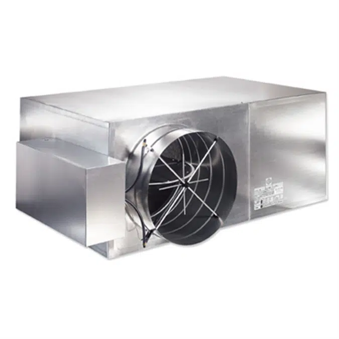 VAV Terminals, TVS Series Parallel Fan-Powered, Standard Height, 50/60 Hz