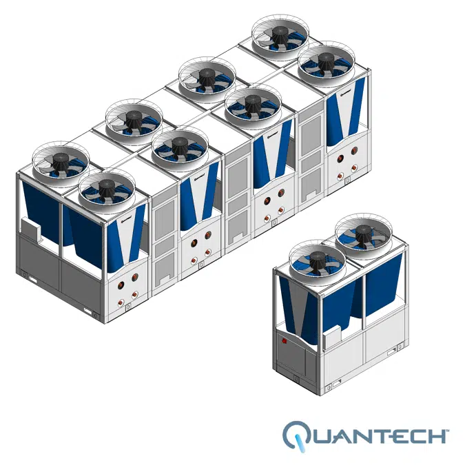Quantech QTH1 Air-to-Water Inverter Scroll Heat Pumps