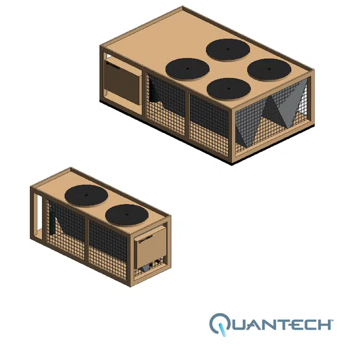 QTC2 Air-Cooled Scroll Chiller by Quantech