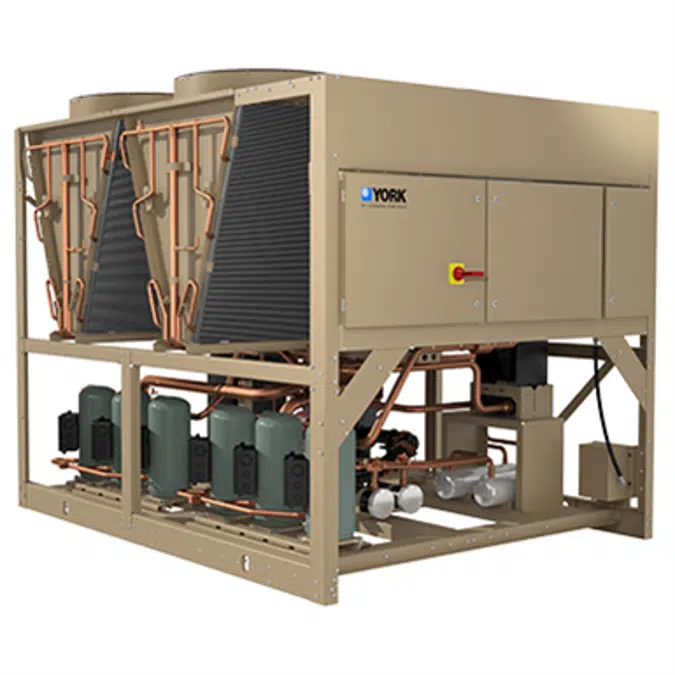 YORK® YLAA Air-Cooled Scroll Chiller, 40 ton to 230 ton