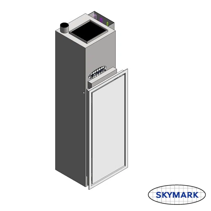 VPCS SKYMARK Vertical Stacked, Water Source Heat Pump (WSHP)