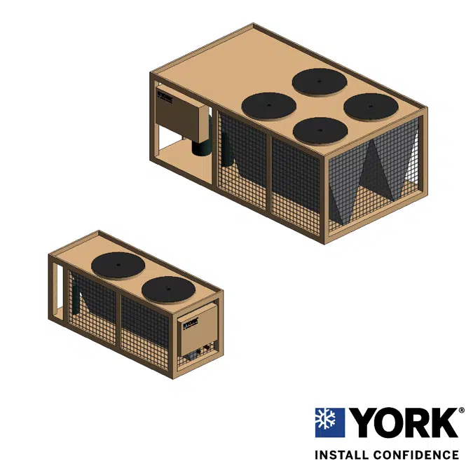 YORK® YCAL Air-Cooled Scroll Chiller, 15 ton to 65 ton