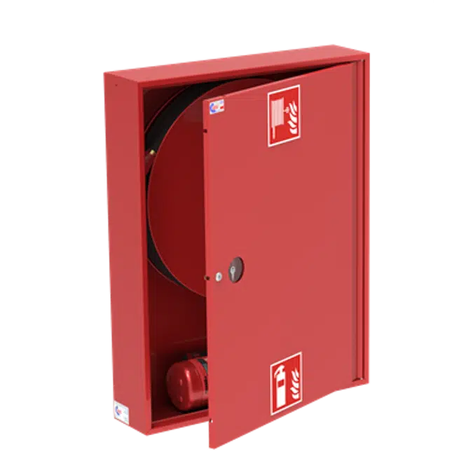 Indoor hydrant 25: HW-25NW-KP-20/30 SLIM MODULAR 180