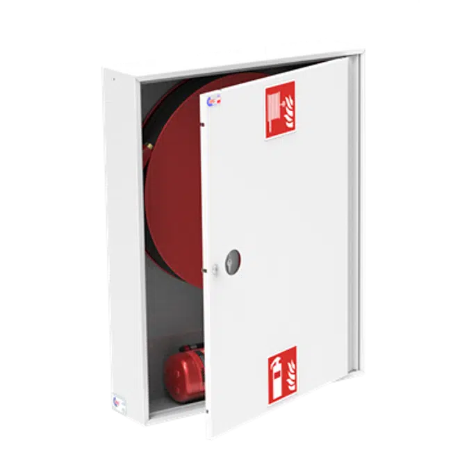 Indoor hydrant 25: HW-25NW-KP-20/30 SLIM MODULAR 180