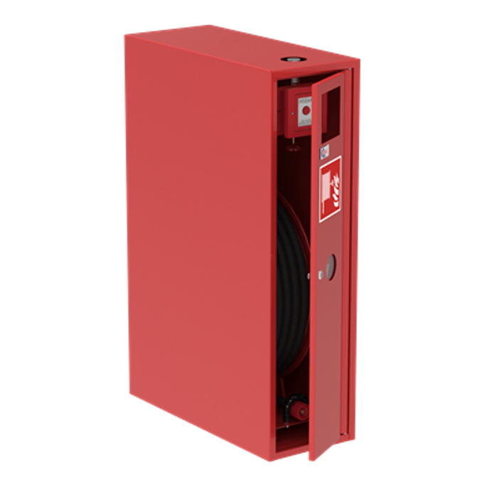 BIM objects - Free download! Indoor hydrant 25: HW-25N-S-20/30 + ROP ...