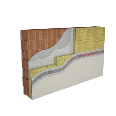 Image for Sistema a cappotto REDArt® isolato con ROCKWOOL Frontrock Max Plus (IT)
