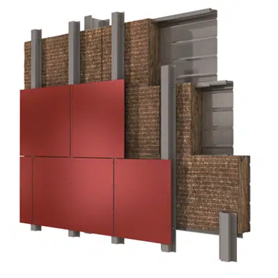 Image for BANDROCK ROCKPANEL Metal facade (ES)