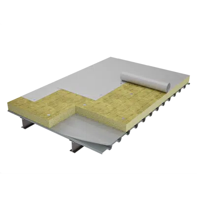 Image for Copertura piana con struttura in acciaio isolata all'estradosso con ROCKWOOL Rockacier C nu Energy (IT)