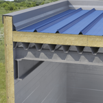 dach płaski- system cb panel- blacha trapezowa - monrock max e