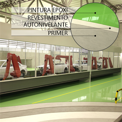 изображение для EPOXI SF 250 Flooring system for automotive industry