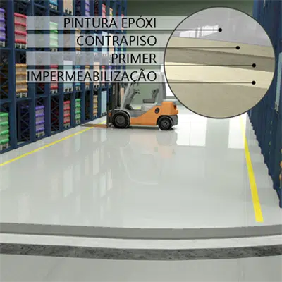 Image pour EPOXI SF 250 Flooring system for logistic warehouses