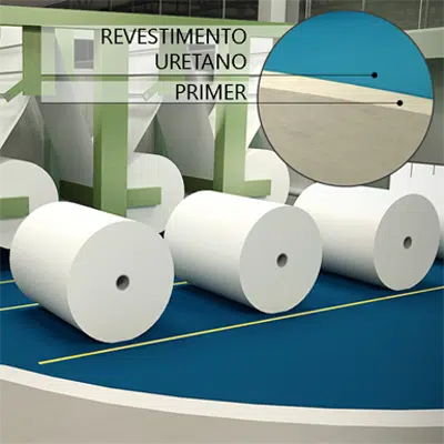 kuva kohteelle URETHANE TF Flooring system for pulp and paper industry