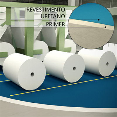 imagem para URETHANE TF Flooring system for pulp and paper industry
