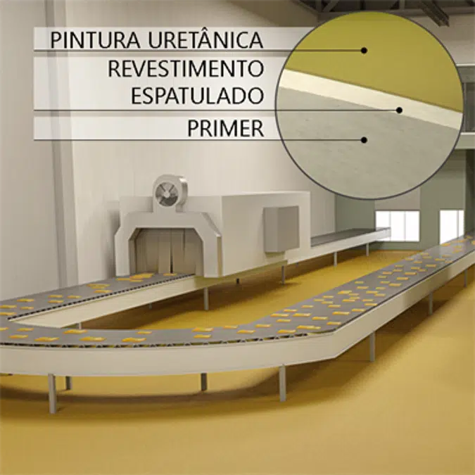 URETHANE TF Flooring system for food industry
