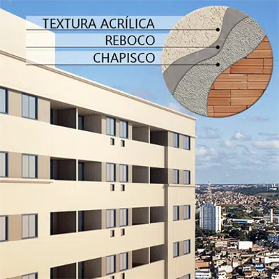 Immagine per TEXTURACRILL Acrylic texture system - External lime mineral mortar + Texturacrill