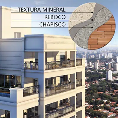 imagem para MINERAL TEXTURE M External lime mineral mortar