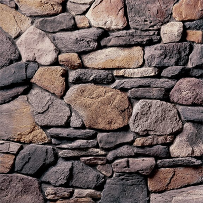 BIM 객체 - 무료로 다운로드하세요! Stone Veneer - Old Country Fieldstone | BIMobject