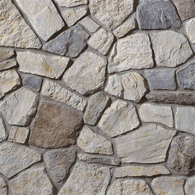 BIM 객체 - 무료로 다운로드하세요! Stone Veneer - Old Country Fieldstone | BIMobject