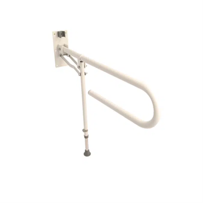 BIM objects - Free download! SS Fold Away Hand Rail with Drop Down Leg ...