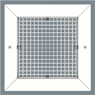 Image pour Eggcrate Return Grille - Extruded Aluminum Sidewall/Ceiling - Model CC5