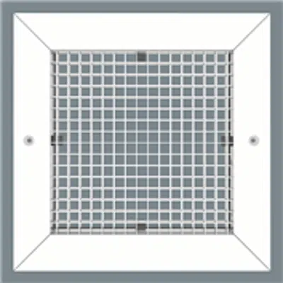 Image pour Eggcrate Return Grille - Extruded Aluminum Sidewall/Ceiling - Model CC5