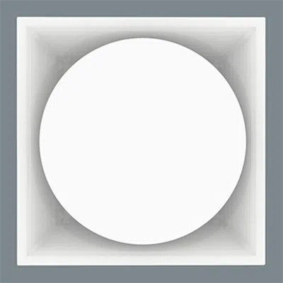 Image for Round Face Plaque Diffuser - Model 5750RP
