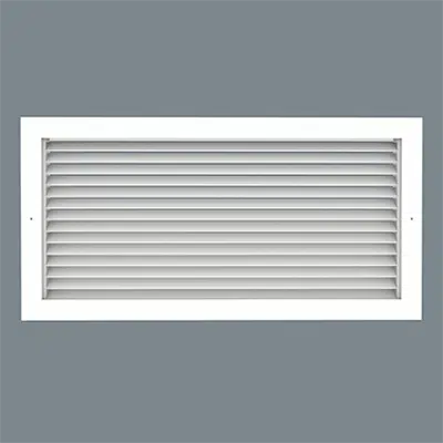 obraz dla Roll-Formed Aluminum Return Grille - 45° Louvered Face - Lay-In - Model RH-6