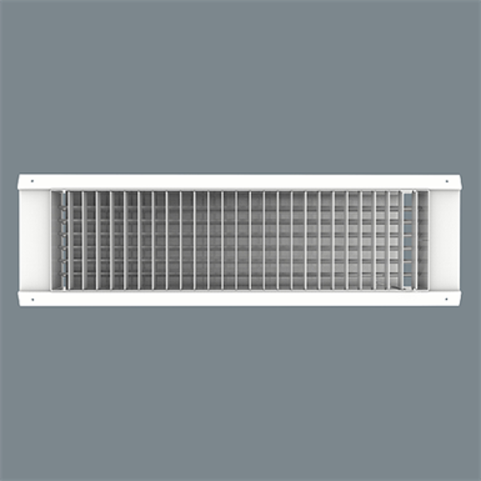 Aluminum / Steel Spiral Duct Supply Grille - Model 4004P