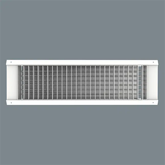 Aluminum / Steel Spiral Duct Supply Grille - Model 4004P