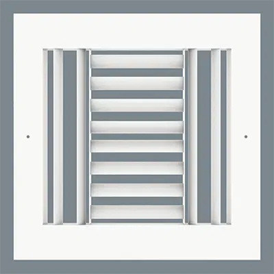 Imagem para Curved Blade Supply Grilles & Registers - Model L}