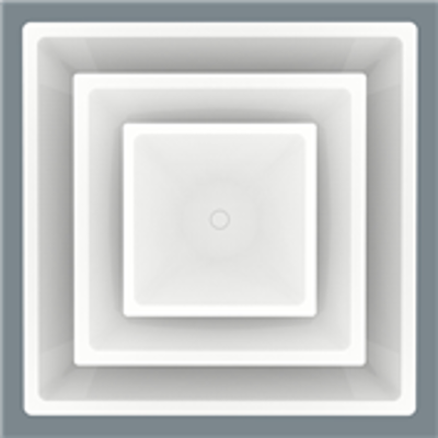 Image for Square Cone Face Diffuser - Model 5700