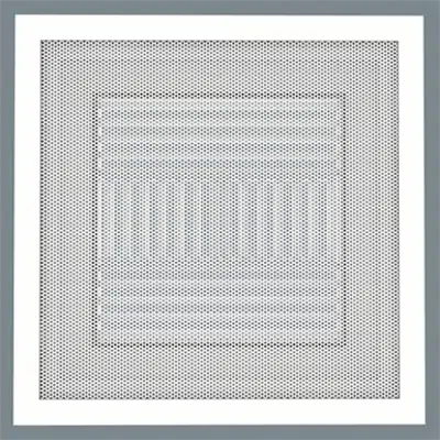 Image pour Aluminum Perforated Diffuser with Pattern Controller - Model 7000/7000R