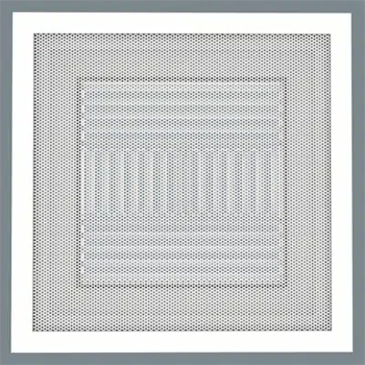 Image for Aluminum Perforated Diffuser with Pattern Controller - Model 7000/7000R