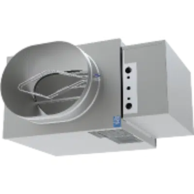 รูปภาพสำหรับ Low Profile Single Duct Air Terminal with Inlet Attenuator & Electric Reheat - TL-500