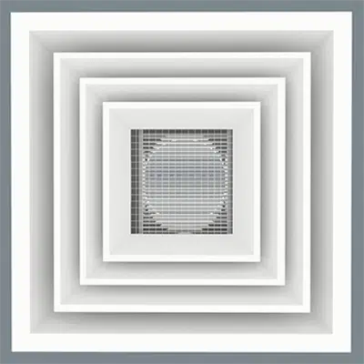 Image pour Cold Aisle Diffuser - Louver Face/Cube Core - Model 5500-CAD