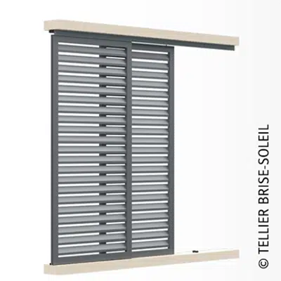 afbeelding voor Sliding shutter possibility large size - Varangue range