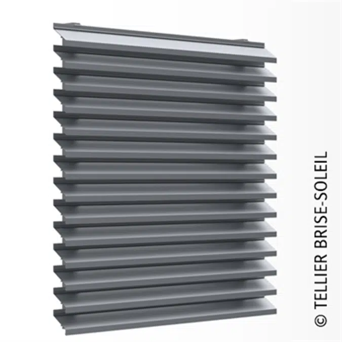 Ventilated wall cladding with long slats - Façad'Ligne range