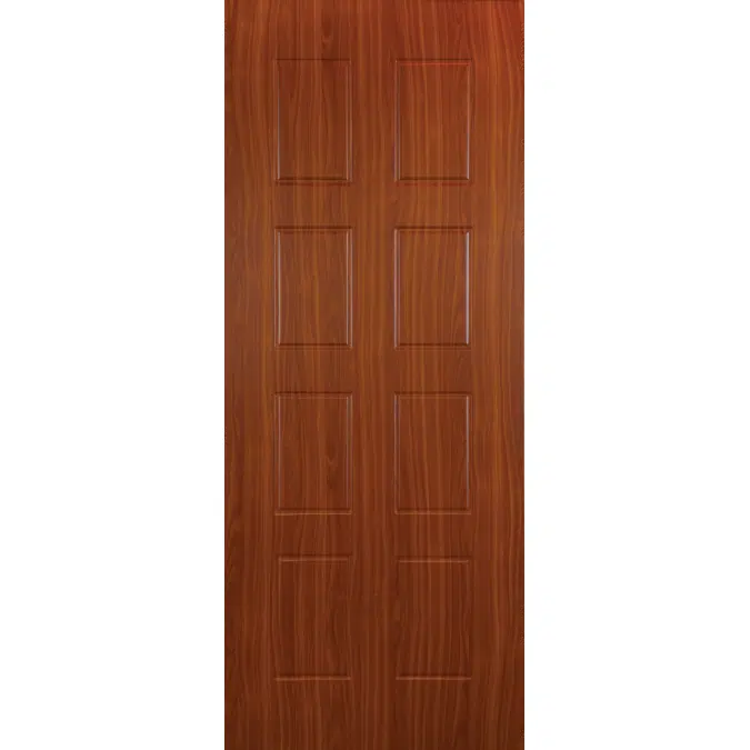 Vanachai Single Swing Door Fiberboard PE02