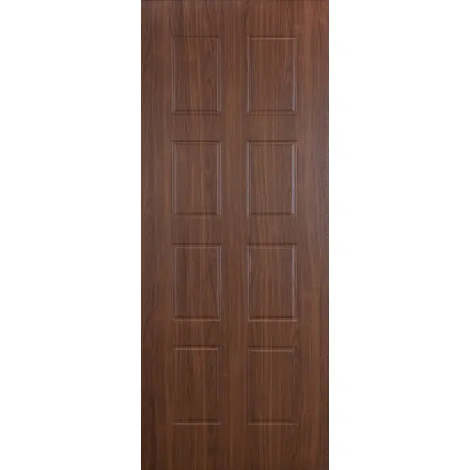 Vanachai Single Swing Door Fiberboard PE02