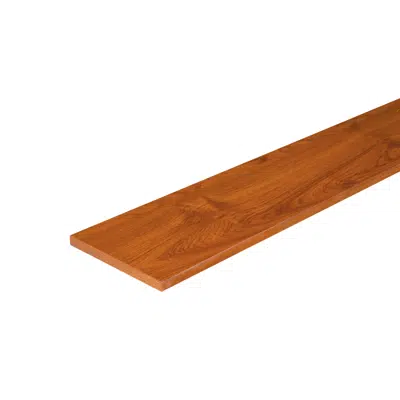 imagem para Vanachai Wood Stair Riser Natural Teak