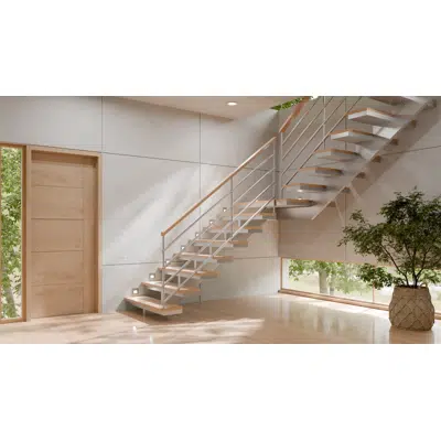 Image for Vanachai Woodsmith Natural Stairs