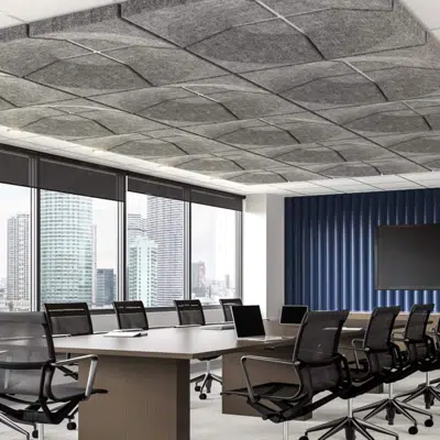 Image for Quad Circle - Molded Acoustic Ceiling Tiles