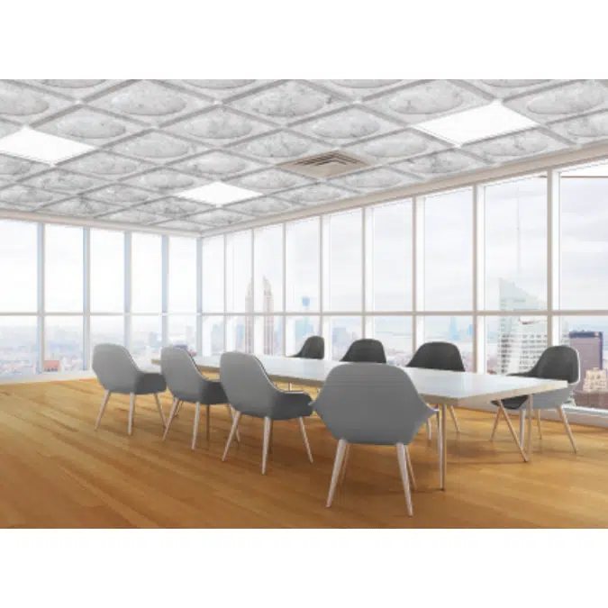 Deep Dish Molded Acoustic Ceiling Tiles