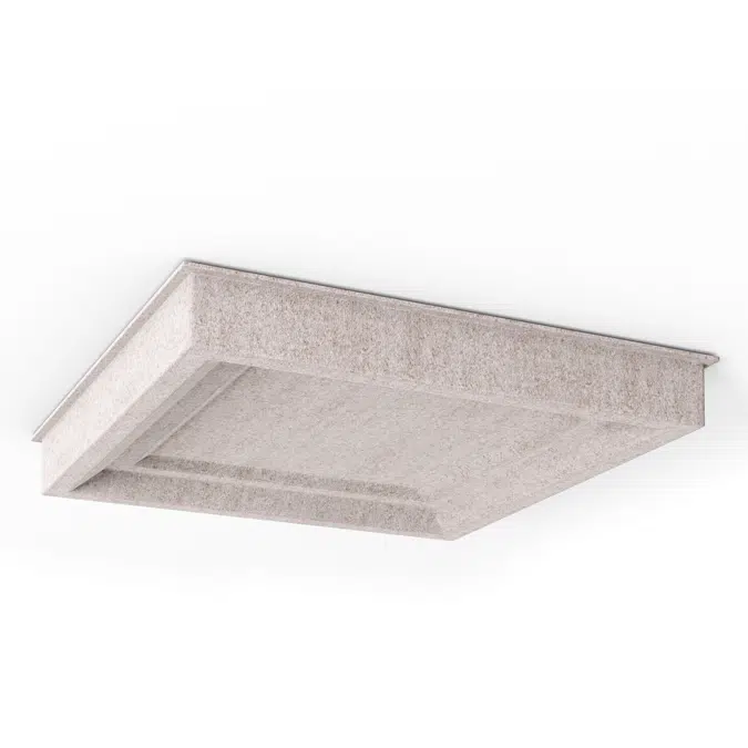 Recessed Square - Molded Acoustic Ceiling Tiles